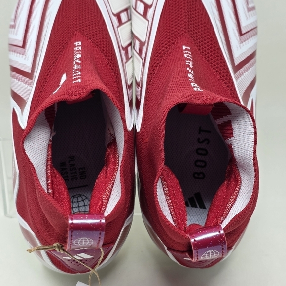 Adidas Men’s Size 13 Freak Ultra 23 Inline Football Cleats‎ Red White GW4170 New main image 4